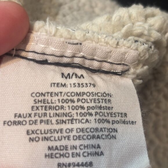 Sage Ladies' Plush Shirt Jacket SZ Medium - Picture 7 of 11